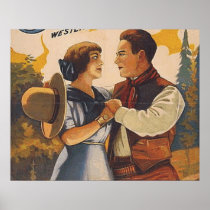 TEE Western Love Print