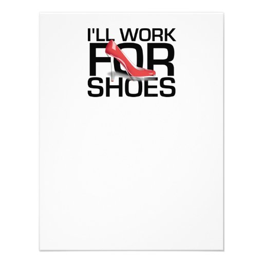 TEE Work For Shoes Custom Announcement