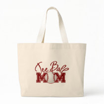Teeball MOM Canvas Bag