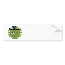 Teeing Off Bumper Sticker