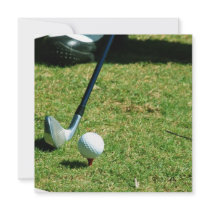 Teeing Off Invitations