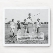 Teeing Off On ICE Womens Golf in Bathing Suits! Mousepads