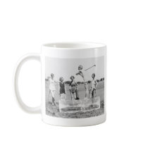 Teeing Off On ICE Womens Golf in Bathing Suits! Coffee Mug
