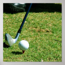 Teeing Off Poster