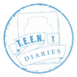 TEEN Diaries Sticker