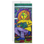 Teen on Couch by Piliero rack cards