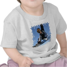 Teenager Snowboarding Baby T-Shirt