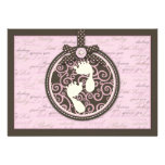 Teeny Toes PNK Invitation Card
