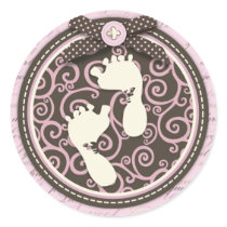 Teeny Toes PNK Sticker