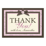 Teeny Toes PNK TY Tag Business Card Templates