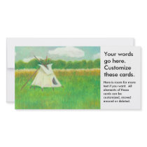 Teepee central Minnesota landscape drawing tipi Photo Card