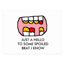 TEETH (2) POST CARDS