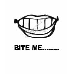 teeth, BITE ME........ t-shirts