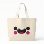 Teeth Face Tote Bags
