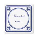 Tegeltje, little Dutch tile magnets