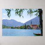 Tegernsee Evening Print