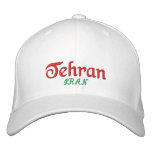 Tehran City Iran embroidered hats
