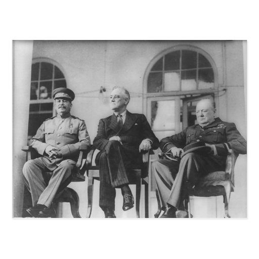 Tehran Conference Postcard
