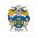 Teixeira Family Crest Postcard