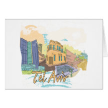 Tel Aviv Greeting Card