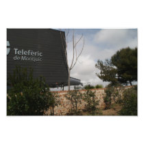 Telefèric de Montjuïc, Barcelona Photographic Print