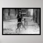 Telegraph Messenger Boy Waco, Texas 1913 posters