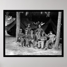 Telegraph Operators in Petersburg, VA 1864 Posters