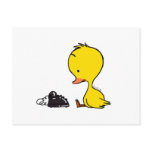 Telephone & Duck postcards