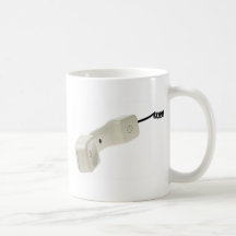 Telephone handset coffee mug