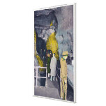 Telephoning at Head of Underground Lake Canvas Prints