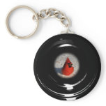 Telescoped Male Cardinal Key Chain keychains