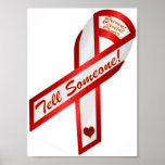 Tell Someone!  Prevent Cervical Cander posters