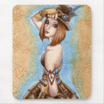 Telsa - Steampunk Mousepad