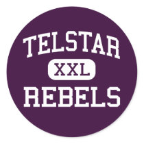 Telstar - Rebels - High School - Bethel Maine Stickers