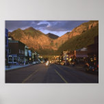Teluride At Sunset Print