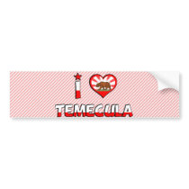 Temecula, CA Bumper Sticker