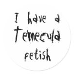Temecula Fetish Sticker