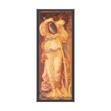 Temperantia by Burne Jones, Vintage Victorian Art Canvas Print