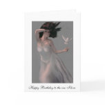 "TEMPEST" GODDESS OF THE WIND BIRTHDAY CARD