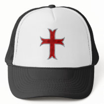 Templar Cross Trucker Hat