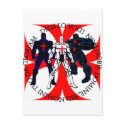 Templar Superheroes postcards