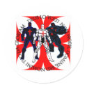 Templar Superheroes stickers