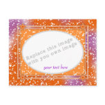 Template "Colours" postcards
