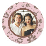 Template Event And Wedding Envelope Seal Round Stickers