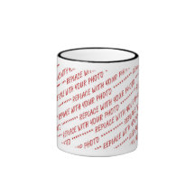Template for Panoramic, Group or Class Photo Mug