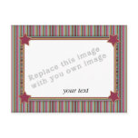 Template - Frame with Stars & Stripes postcards