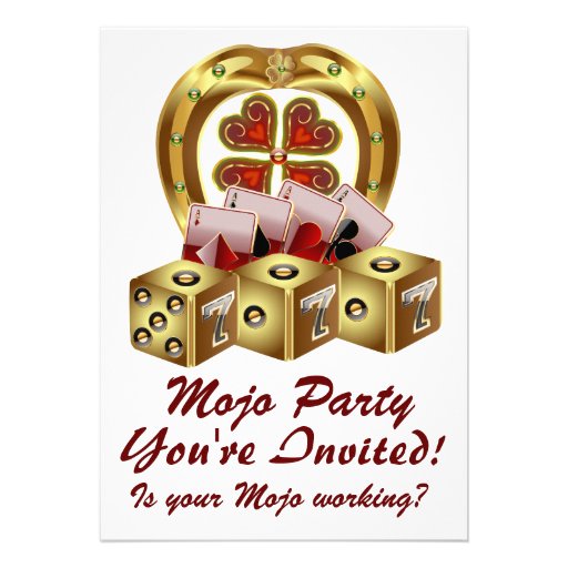 Template Invitations Have a Mojo Party