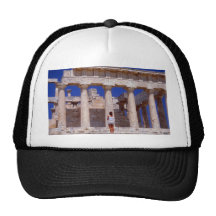 Temple, Aegina, Greece Hats