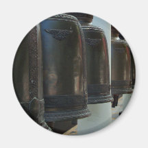 Temple Bells Refrigerator Magnets