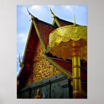 Temple Detail Poster